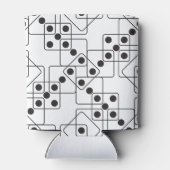 黒いサイコロ 缶クーラー (裏面)