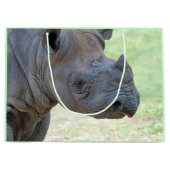 黒いサイ ラージペーパーバッグ (正面)