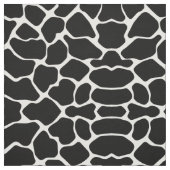 黒いサファリのキリン ファブリック (見本)