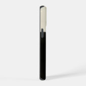 黒いサメ iPhone 15ケース (右側面)