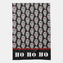 黒いサンタクロースのクリスマスの休日