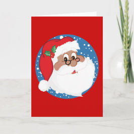 黒いサンタ漫画（青） シーズンカード