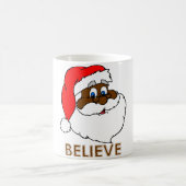 黒いサンタ コーヒーマグカップ (中央)