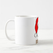 黒いサンタ コーヒーマグカップ (左)