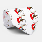 黒いサンタ ネクタイ (ロール)