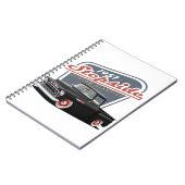 黒いステップサイドクラシック ノートブック (左側)