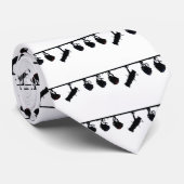 黒いステージライトはデジタルカメラのシルエットを描きます ネクタイ (ロール)