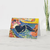 黒いストッキング | Ernst Ludwig Kirchner カード (正面)