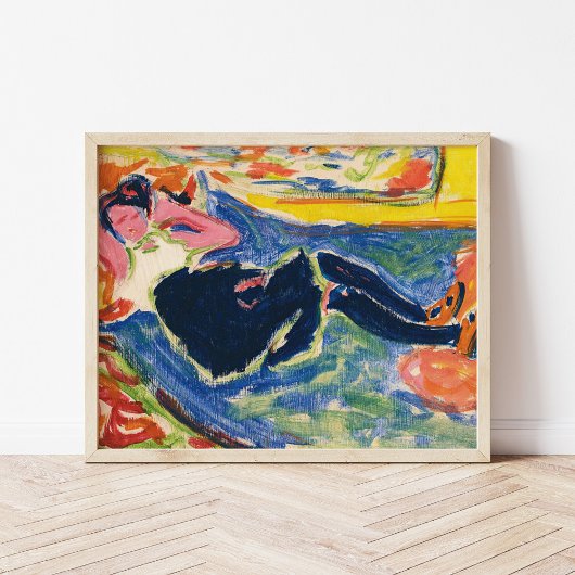 黒いストッキング | Ernst Ludwig Kirchner ポスター