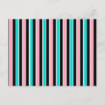 黒いストライプピンクと青の