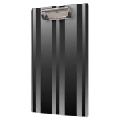 黒いストライプ背景 クリップボード (左)