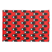 黒いスペース 枕カバー (裏面)