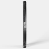 黒いスモークバブル SAMSUNG GALAXYケース (右側面)