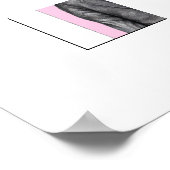 黒いスーツの死んだ鳥（梅） ポスター (角)