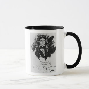 黒いスーツのPalestrina マグカップ