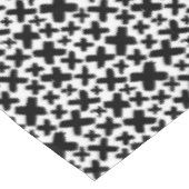 黒いス絵を描プラッシュパターン テーブルクロス (アングル)