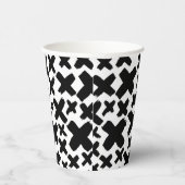 黒いス絵を描プラッシュパターン 紙コップ (右)