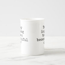 黒いタイポグラフィフレーズ美しい日