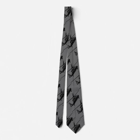 黒いタカのNeckwear ネクタイ (裏面)