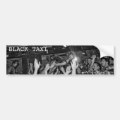 黒いタクシーの@水星のラウンジ バンパーステッカー (正面)