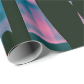 黒いタンクの上に乗った女性と黒い上に立ったズボン ラッピングペーパー (ロールコーナー)