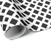 黒いダイヤモンドの白 ラッピングペーパー (ロールコーナー)