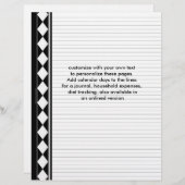 黒いダイヤモンドの裏地 (正面/裏面)