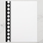 黒いダイヤモンドバインダーページが開いている (正面)