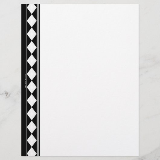 黒いダイヤモンドバインダーページが開いている (正面)