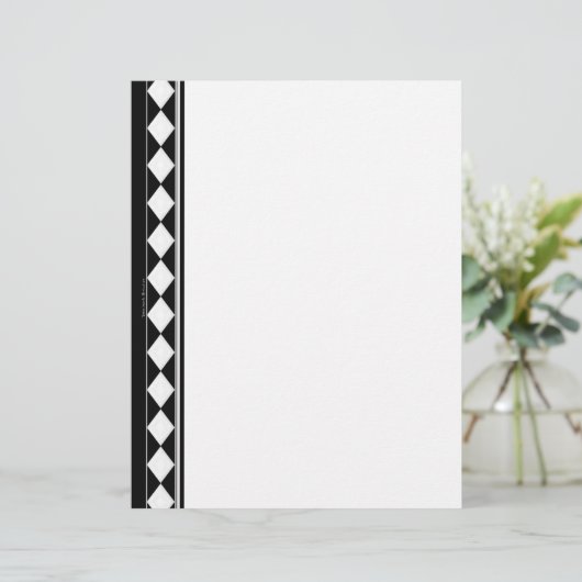 黒いダイヤモンドバインダーページが開いている (スタンド正面)