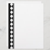 黒いダイヤモンドバインダーページが開いている (正面/裏面)