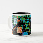 黒いツートーンマグ ツートーンマグカップ (正面左)