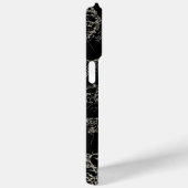 黒いデザインiPhoneケース強 Case-Mate iPhoneケース (裏面 / 右)