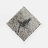 黒いトカゲ スタンダードランチョンナプキン (角)