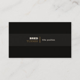 黒いトーン 名刺