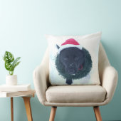 黒いドイツの羊飼い子犬のリース, ZKA クッション (椅子)