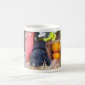 黒いドイツの羊飼い子犬2～4週間、ZKA コーヒーマグカップ (中央)