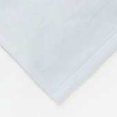 黒いドイツの羊飼い雪ダベットカバー フリースブランケット (角)