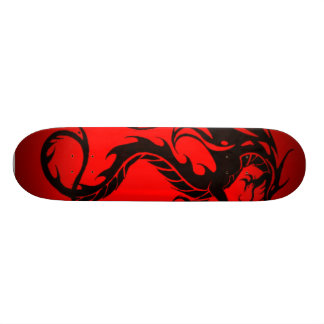 黒いドラゴン スケートボード