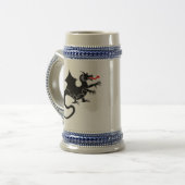 黒いドラゴン ビールジョッキ (正面左)