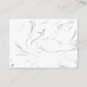 黒いドレス エンクロージャーカード (裏面)