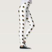 黒いドングリのレギンス レギンス (右)