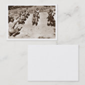 黒いナースとドリルインストラクター 名刺 (正面/裏面)