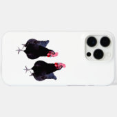 黒いニワトリが束になって Case-Mate iPhoneケース (裏面 (横))
