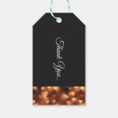 黒いネクタイ ギフトタグ (正面)
