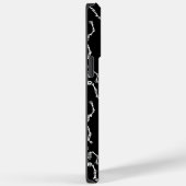 黒いハロウィーンスケルトン Case-Mate iPhoneケース (裏面 / 右)