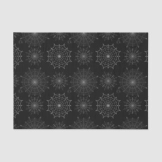 黒いハロウィーンスパイダーウェブ 薄葉紙