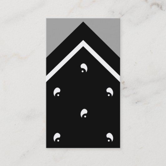 黒いハンカチのトリックカード/名刺 名刺 (正面)