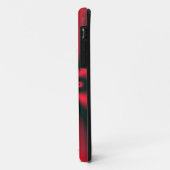 黒いハート Case-Mate iPhoneケース (裏面/左)
