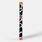 黒いハートiPhone 15ケース Case-Mate iPhoneケース (裏面 / 右)